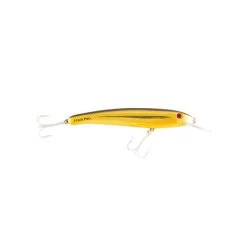 Halco Laser Pro Deep Diver Hard Body Lure 190mm Chrome Gold Black Back