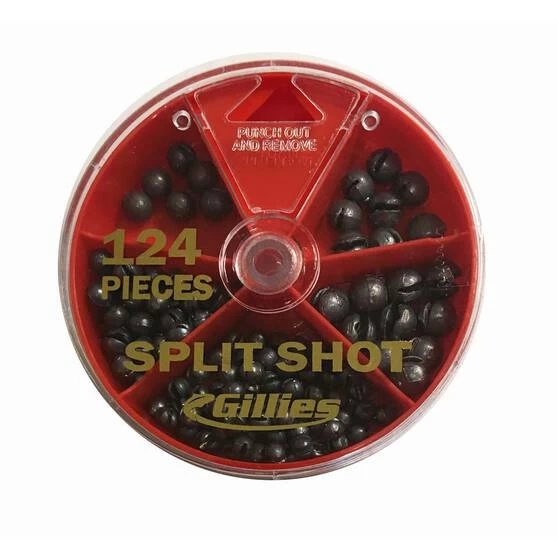 Gillies Split Shot Sinker - Dial Pack 3 Gillies Split Shot Sinker - Dial Pack