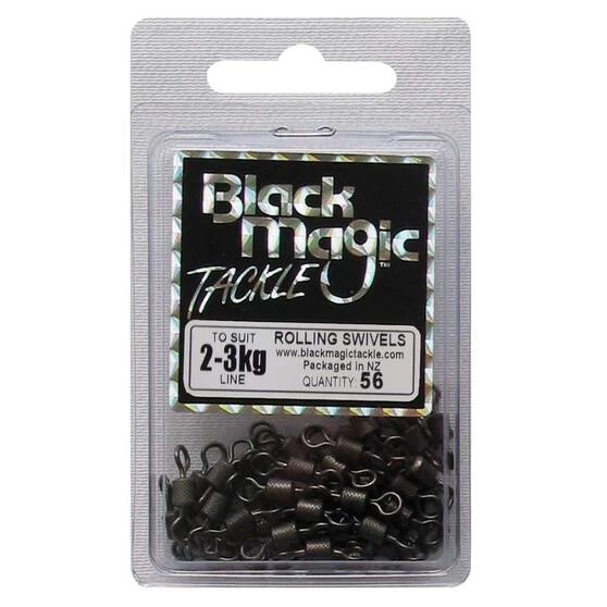 Black Magic Rolling Swivel 56 Pack 3 Black Magic Rolling Swivel 56 Pack