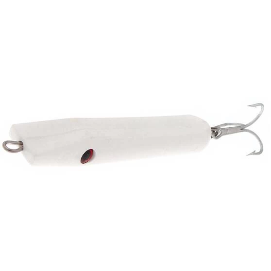 Richter Chisel Plug Surface Lure 4oz White 3 Richter Chisel Plug Surface Lure 4oz White