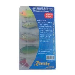 Gillies Rattle Lure Kit 5 Pack