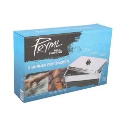 Pryml Deluxe Stainless Steel Two Burner Fish Smoker -Fishing Supplies Sale BCF 424136 05 hi res