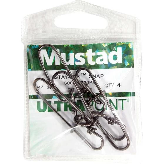 Mustad Stay Lock Snap 3 Mustad Stay Lock Snap