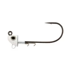 Samaki Mega Bomb Shad Soft Plastic Lure 7in Pearl White