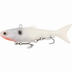 Samaki Vibelicious Thumper Vibe Lure 12.5cm 30g Pearl White