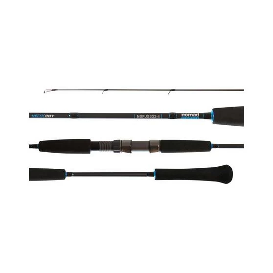 Nomad Spinning Rod 6ft 3in, PE2-4 20LB-50LB 3 Nomad Spinning Rod 6ft 3in, PE2-4 20LB-50LB