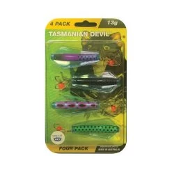 Wigston Tassie Devil Bluewing Lure 4 Pack Colour 01