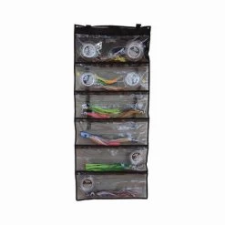Black Magic 6 Pocket Wrap Wallet -Fishing Supplies Sale BCF 615413 04 hi res