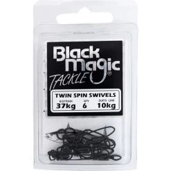 Black Magic Ball Bearing Twin Spin Swivel