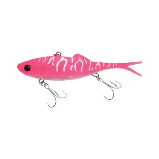 Berkley Shimma Shad Fork Tail Vibe Lure 100mm Hot Pink 3 Berkley Shimma Shad Fork Tail Vibe Lure 100mm Hot Pink