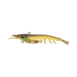 Berkley Shimma Shrimp Soft Vibe Lure 100mm Olive Shrimp