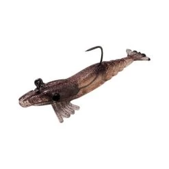 Marker 54 Jerk Shrimp Soft Plastic Lure 4in Natural Brown
