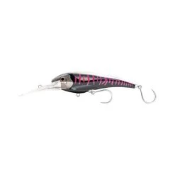Nomad DTX Minnow Hard Body Lure 220mm Black Pink Mackerel