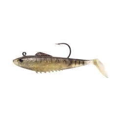 Shimano Squidgies Slick Rig Soft Plastic Lure 130mm Black Gold
