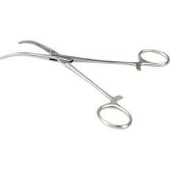 Samaki Stainless Steel Bent Nose Forceps Medium