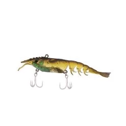 Berkley Shimma Shrimp Soft Vibe Lure 85mm Olive Shrimp