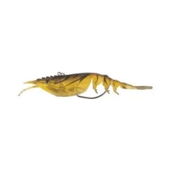 Berkley Shimma Shrimp Weedless Soft Vibe Lure 100mm Olive Shrimp