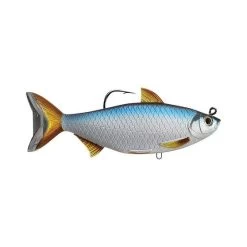 Livetarget Golden Shiner Swimbait Lure 6.5in Silver Blue