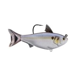 Livetarget Gizzard Shad Swimbait Lure 5in Green Bronze