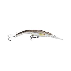 Livetarget Smelt Banana Bait Deep Dive Hard Body Lure 3.6in Silver Black