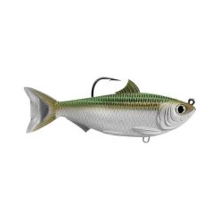 Livetarget Sardine Swimbait Lure 4.5in Silver Green