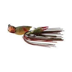 Livetarget Hollow Body Craw Soft Plastic Lure 40mm Brown Red