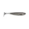 Livetarget Slow-Roll Mullet Soft Plastic Lure 4in Silver Black -Fishing Supplies Sale BCF 644411 silverblack hi res
